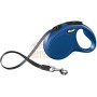 AUTOMATIC LEASH FLEXI NEW CLASSIC WITH BLUE RIBBON KG. 50 MT. 5
