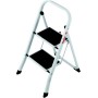 HAILO ALUMINUM STOOL WITH 2 WIDE STEPS