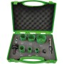 HITACHI KIT HOLE SAWS FOR BIMETAL DRILL IN ALUMINUM CASE PCS. 9