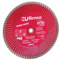 HU-FIRMA DISCO DIAMANTATI TURBO-WAVE RED SENZA FLANGIA DIAM.
