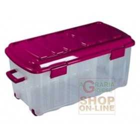 PLASTIC VOYAGER BOX WITH WHEELS COVER AND HANDLE LT. 70
