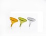 FUNNEL IN PLASTIC WITHOUT FILTER CM. 16 White / Ocher Yellow /