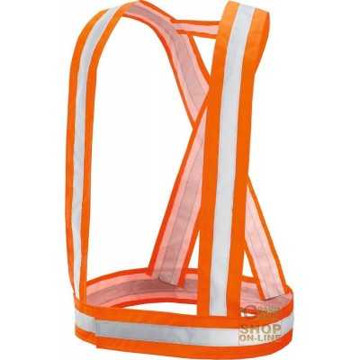 POLYESTER PU BRACES WITH REFLECTIVE BANDS CM 3 CE EN 471