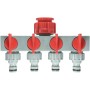 IPIERRE RAMPA FIL.3/4F CON 4 RUBINETTI