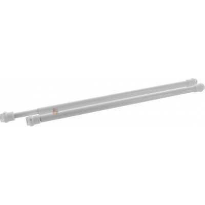 BRIS UNIVERSAL RODS WITH SUCTION CUP ROUND WHITE CM. 36-60