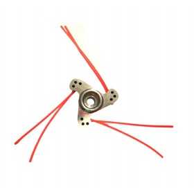 BROGIO HEAD FOR BRUSHCUTTER ALUMINUM BODY 3 WIRES UP TO MM. 6