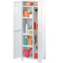 KETER WARDROBE WITH FOUR SHELVES CM.65X45X184h WHITE Broom
