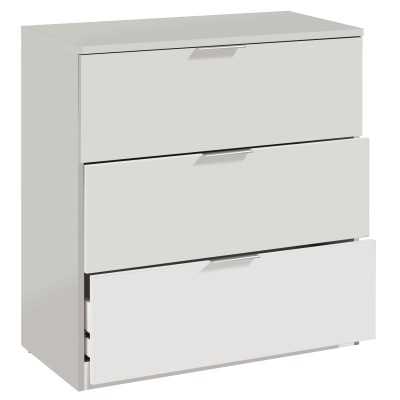 KIT CASSETTONE 3 CASSETTI BIANCO cm.80x38x77h