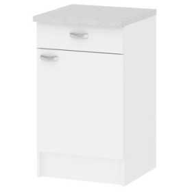KIT CUCINA MOBILE CON 1 ANTA E 1 CASSETTO 45520 49 LZ BIANCO