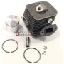 CYLINDER AND PISTON CYLINDER GROUP KIT WITH FACIE FOR CHAINSAW IBEA 3900 4000 VIGOR VMS-36 SANDRI GARDEN