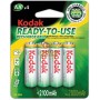 KODAK PRE-LOADED STYLE NI-MH MAH 2100 CONF. 4 PIECES