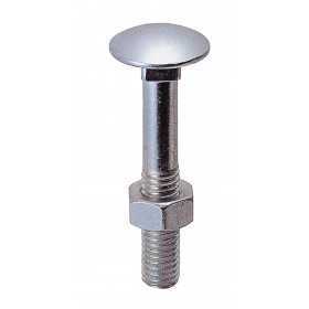 BOLTS FOR WOOD IN GALVANIZED STEEL MM. 6x70 PCS. 10
