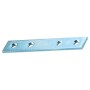 SHEETS WITH 4 STRAIGHT HOLES IN GALVANIZED STEEL CM. 10 PCS. 5