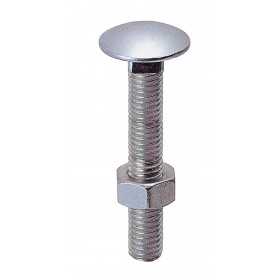 BOLTS FOR WOOD IN GALVANIZED STEEL MM. 5x25 PCS. 20