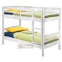 BUNK BED WITH TRANSFORMATION INTO 2 SINGLE BEDS Cm. 200x102x148H WHITE