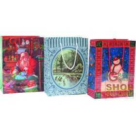 CHRISTMAS GIFT ENVELOPES ASSORTED DECORATIONS CM.25X20