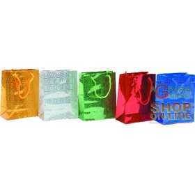 ASSORTED LASER CHRISTMAS GIFT ENVELOPES CM.18X15