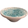 LIMBA GREEN AND WHITE GLAZED CERAMIC MEDIUM CM. 40x19h.