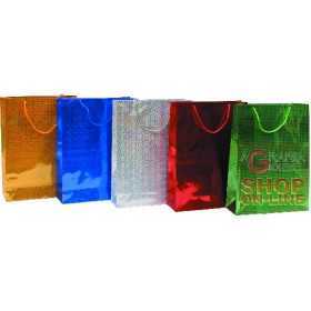 ASSORTED LASER CHRISTMAS GIFT ENVELOPES 30X40 CM