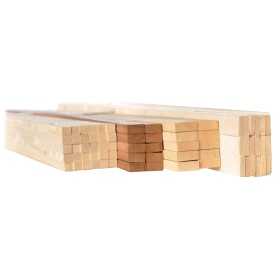 WOODEN STRIP IN POLISHED FIR MM. 25x95x200h.