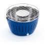 LOTUSGRILL LOTUS GRILL PORTABLE TABLE BARBECUE FOR OUTDOOR BLACK BLUE