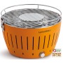 LOTUSGRILL LOTUS GRILL PORTABLE TABLE BARBECUE FOR OUTDOOR ORANGE ORANGE