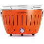 LOTUSGRILL LOTUS GRILL MINI BARBECUE DA TAVOLO PORTATILE PER ESTERNO CON CAVO USB ARANCIONE