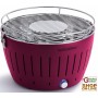 LOTUSGRILL LOTUS GRILL STANDARD PORTABLE TABLE BARBECUE FOR OUTDOOR WITH PURPLE USB CABLE