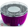 LOTUSGRILL LOTUS GRILL XL PORTABLE TABLE BARBECUE FOR OUTDOOR LARGE PURPLE
