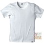 T-SHIRT COTTON SHORT SLEEVE GR 310 WHITE COLOR TG M XXL