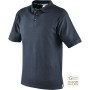 MAGLIETTA POLO 100% COTONE CARDATO COLORE BLU TG S XXL