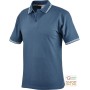 POLO SHIRT 100% CARDED COTTON GR 190 BLUE COLOR TG S XXL