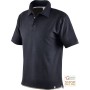 POLO SHIRT 100% CARDED COTTON GR 190 COLOR BLACK TAUPE SIZE S XXL