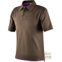 POLO SHIRT 100% CARDED COTTON GR 190 COLOR TAUPE VIOLET SIZE S XXL