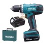 MAKITA DRILL WITH 2 14 VOLT LITHIUM BATTERIES DF347DWE WITH CASE