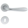 MANIGLIA DROP WITH SATIN CHROME ROSETTE