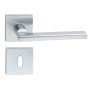 MANIGLIA METER WITH SATIN CHROME ROSETTE