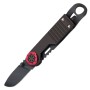 MANTIS KNIVES FOLDING KNIFE STEEL HANDLE WITH BOTTLE OPENER MKN