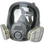 3M 6800 CE ANTIGAS MASK FACIAL WITH VISOR IN POLYCARBONATE WITHOUT FILTERS