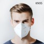 KN95 FFP2 ANTIVIRUS MASK WITHOUT VALVE AND FILTER