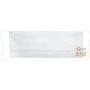 DISPOSABLE PAPER MASK WITH ELASTIC 19X7 CM PACK 100 PIECES COLOR WHITE