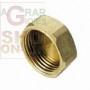 FEMALE CAP CAP IN YELLOW BRASS ART. 300 INCH. 3/8