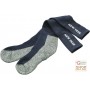 SOCKS IN ACRYLIC WOOL WITH HEEL AND REINFORCED TOE COLOR BLUE