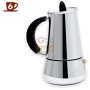 MAX COFFEE MAKER 6 CUPS STEEL BON TON
