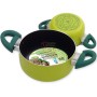 MAX CASSEROLE 22CM 2 HANDLES ALUMINUM