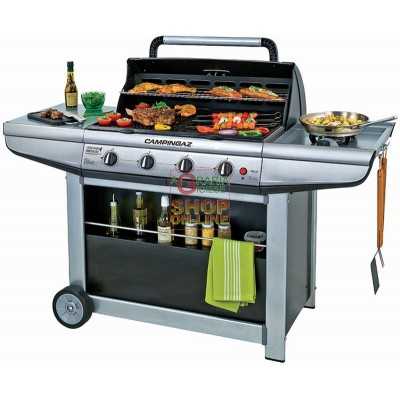 CAMPINGAZ GAS BARBECUE ADELAIDE 4P DLX 21KW WITH STOVE