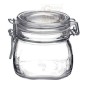 MAX GLASS JAR WITH SEALED CLOSURE DIAM. CM. 10