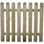 WOODEN GATE FOR SUNFLOWER FENCE CM.100X100