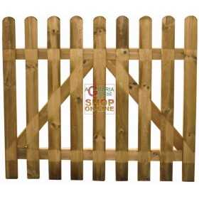 WOODEN GATE FOR SUNFLOWER FENCE CM.100X80H