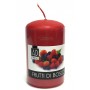 CANDELA PROFUMATA AI FRUTTI DI BOSCO DIAMETRO 5 X 8 H. 